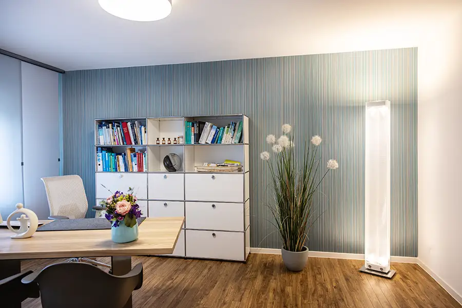 Besprechungszimmer der Frauenarztpraxis Bonn